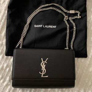 ❌SOLD❌YSL Saint Laurent Kate  medium bag black